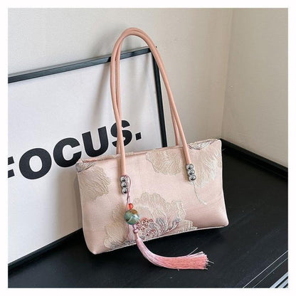 New Chinese Style Messenger Bag 2024 New Women's Bag Summer High Sense Good-looking Shoulder Bag Temperament All-Match Bag