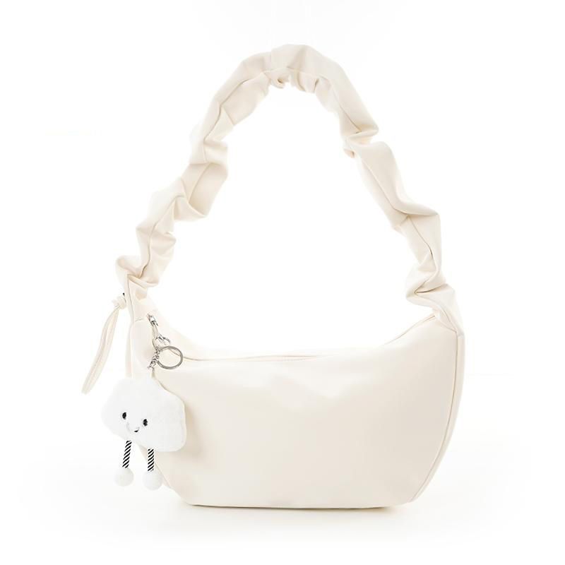 Good-looking Western Style Girly and Fashion Cloud Bag 2024 New Minority All-Match Solid Color Shoulder Crossbody Bag