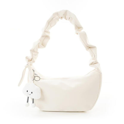 Good-looking Western Style Girly and Fashion Cloud Bag 2024 New Minority All-Match Solid Color Shoulder Crossbody Bag