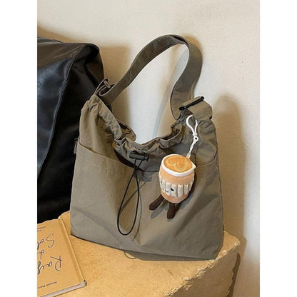 Casual Big Bag Women's 2024 New Fashion Cloth Bag Shoulder Bag Large Capacity Totes Class Commuter Messenger Bag