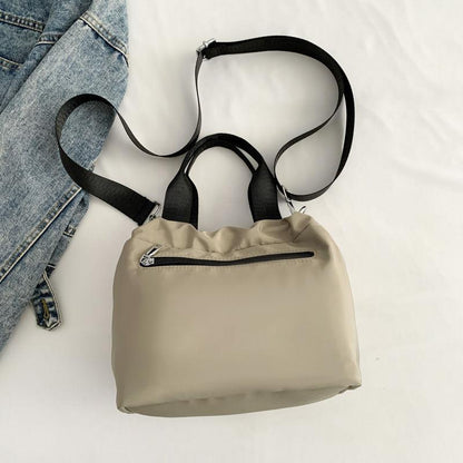 2024 New Mori Style Ins Bucket Bag Women's Bag Casual All-Match Shoulder Messenger Bag Good-looking Idle Style Handbag Women's Advanced Bag