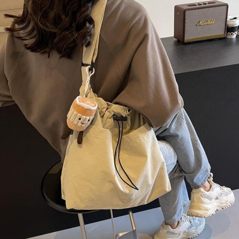 Casual Big Bag Women's 2024 New Fashion Cloth Bag Shoulder Bag Large Capacity Totes Class Commuter Messenger Bag