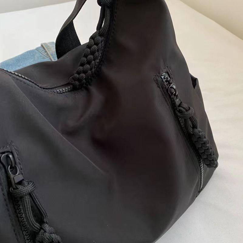 High Quality Large Capacity Crossbody Bag Female 2024 New Bags Female College Student Pure Color All-Matching Commuter Leisure Bag