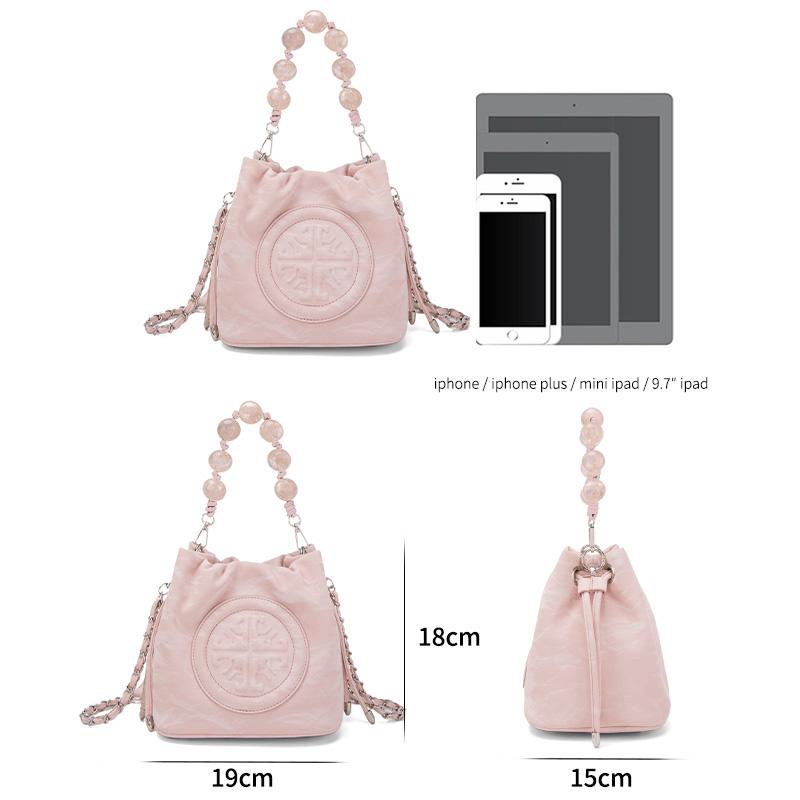 High Quality Niche Underarm Bag Female 2024 New Fashion Portable Bucket Bag High-Grade Versatile Messenger Bag