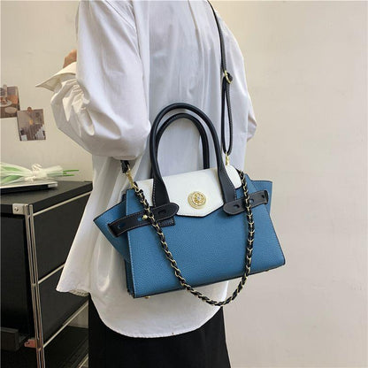 American Women's Bag 2024 New High Beauty Chain Design Feel Light Luxury Commuter Versatile Shoulder Bag