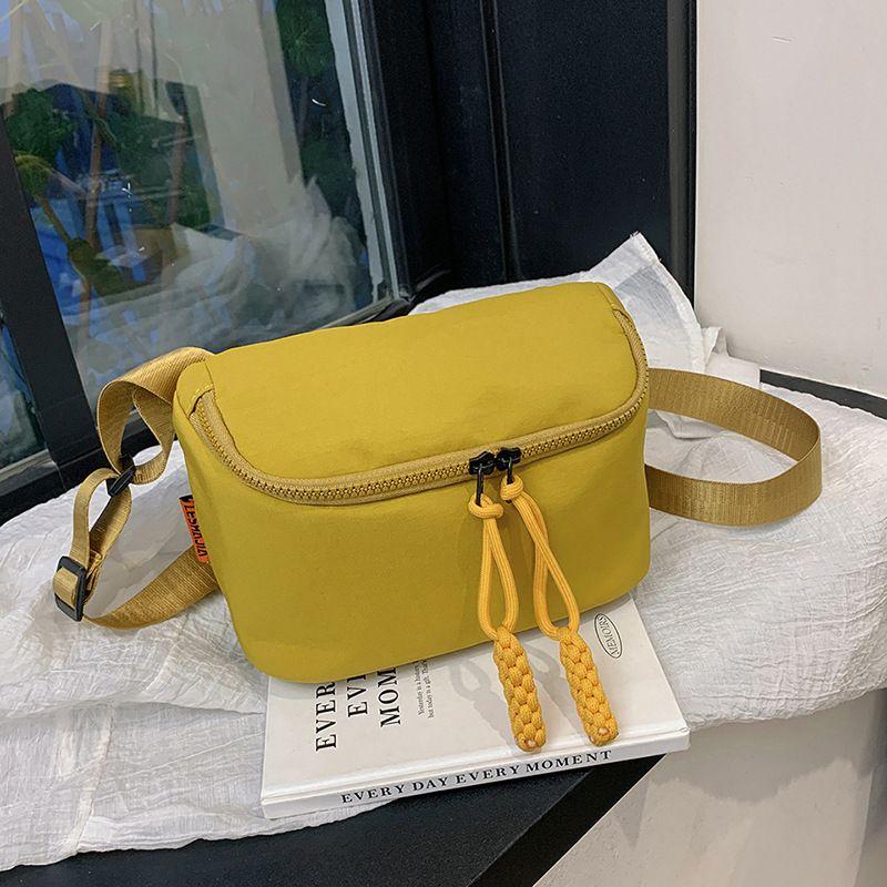 2024 New Waist Bag Women's Shoulder Crossbody Phone Bag Trendy Simple Small Crossbody Bag Broadband Adjustable Sports Chest Bag