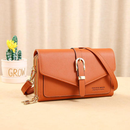 2024 new women's cross-body mobile phone bag, Korean version, large capacity wallet, multi-function shoulder bag, medium and long carrying bag