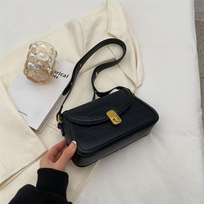 Niche Texture Underarm Bag for Women 2024 New Trendy Vintage Saddle Bag High-Grade All-Match Shoulder Bag Messenger Bag