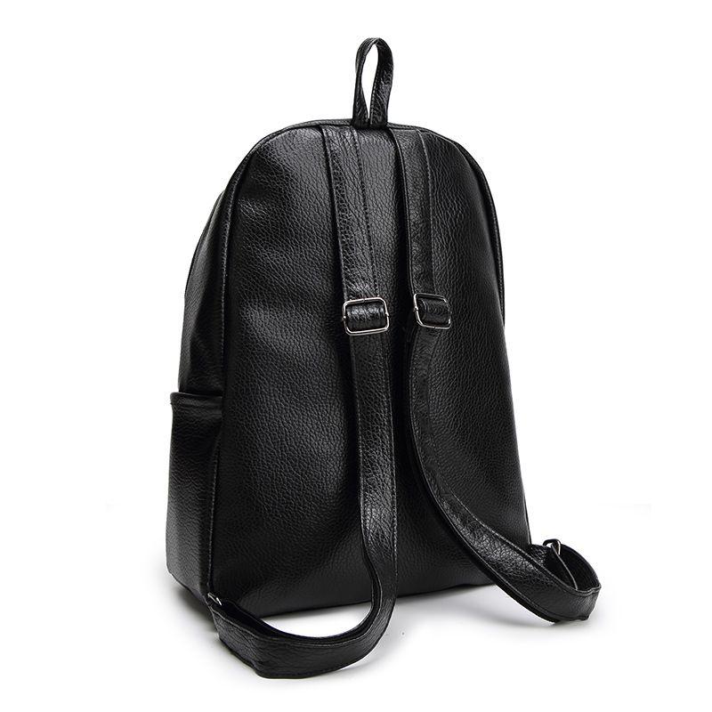 Fashion Travel Bag Solid Color Everyday Versatile Backpack Women's INS Schoolbag New High Capacity Advanced Computer Bag Retro Commuter Backpack Simple High Sense Shoulder Bag Handbag Women's Bag