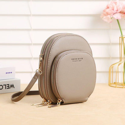 New bag Women's cross body small bag Long mobile phone bag Student bag Versatile large capacity small change shoulder bag Large capacity bag