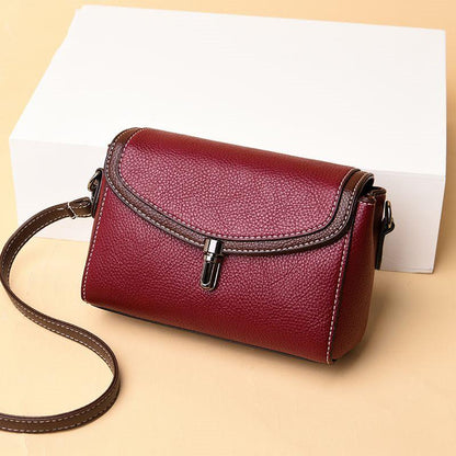 Straddle small bag for women 2024 new trend fashion simulation leather sense versatile cross-body bag fashion one-shoulder small square bag simple leisure bag