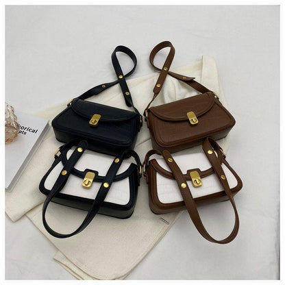 Niche Texture Underarm Bag for Women 2024 New Trendy Vintage Saddle Bag High-Grade All-Match Shoulder Bag Messenger Bag