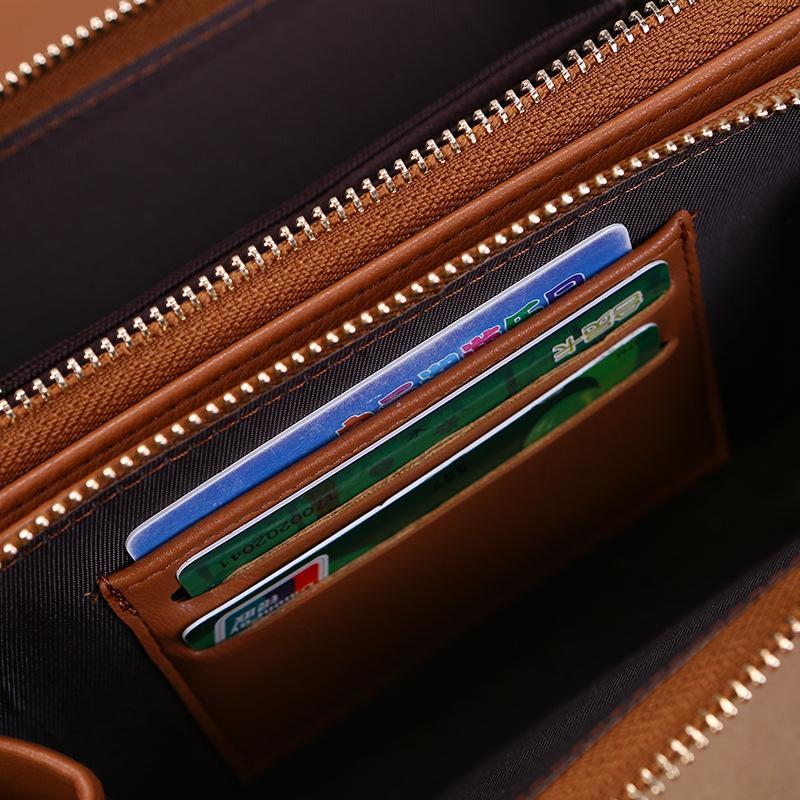 Women's Bag 2024 New Wallet Korean-Style Fashion Shoulder Bag Large Capacity Multi-Function Crossbody Phone Bag Coin Purse