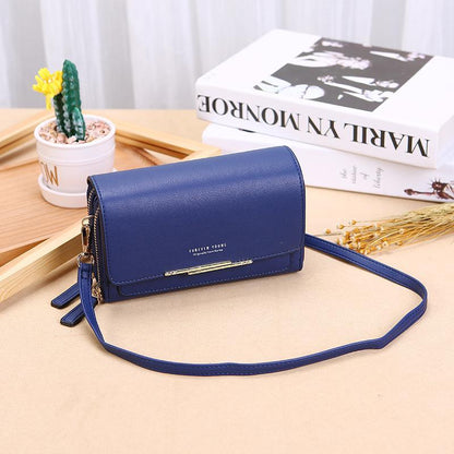 Women's Bag 2024 New Wallet Korean-Style Fashion Shoulder Bag Large Capacity Multi-Function Crossbody Phone Bag Coin Purse