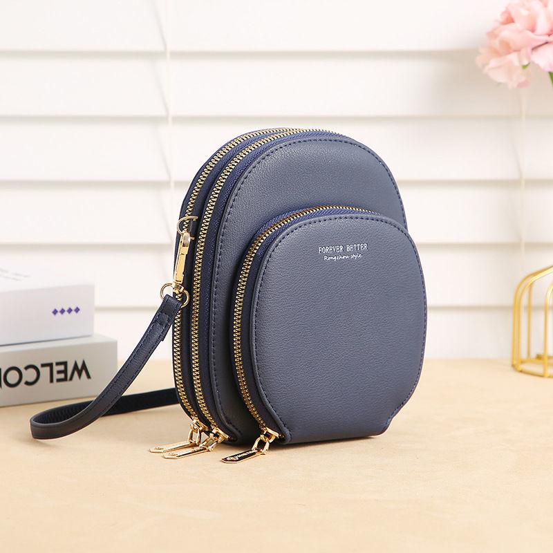 New bag Women's cross body small bag Long mobile phone bag Student bag Versatile large capacity small change shoulder bag Large capacity bag