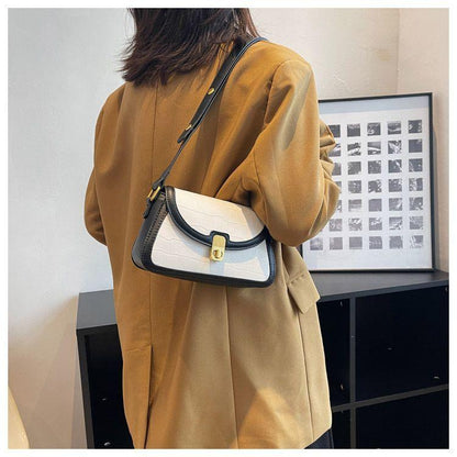 Niche Texture Underarm Bag for Women 2024 New Trendy Vintage Saddle Bag High-Grade All-Match Shoulder Bag Messenger Bag