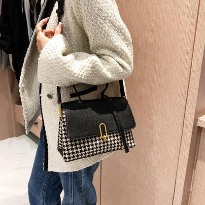 High-quality shoulder bag autumn and winter bag women's 2024 new trendy fashion all-match one-shoulder messenger bag large-capacity handbag women