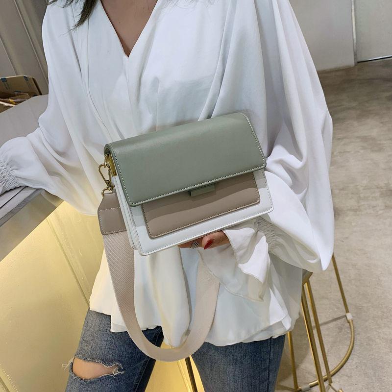 Temperament simple diagonal small bag high-quality women's bag high-end women's bag 2024 new simple casual versatile cross-body bag shoulder bag