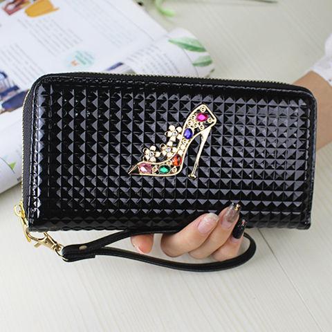 New European and American Women's Wallet Fashion Women's Long Wallet Women's Multi functional Wallet Children's Zipper Handbag Wallet Fashion Wallet