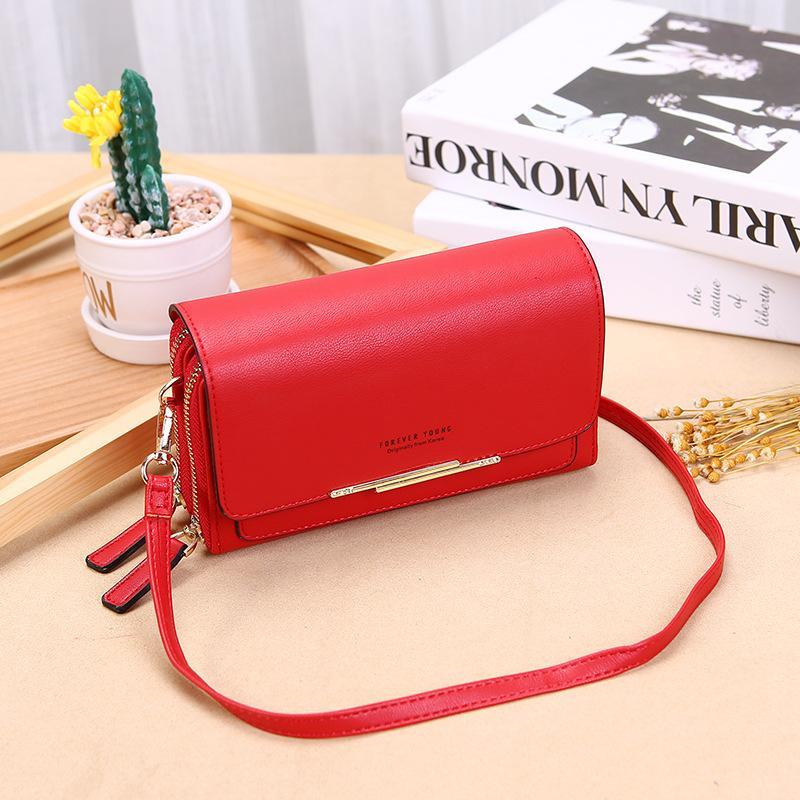 Women's Bag 2024 New Wallet Korean-Style Fashion Shoulder Bag Large Capacity Multi-Function Crossbody Phone Bag Coin Purse