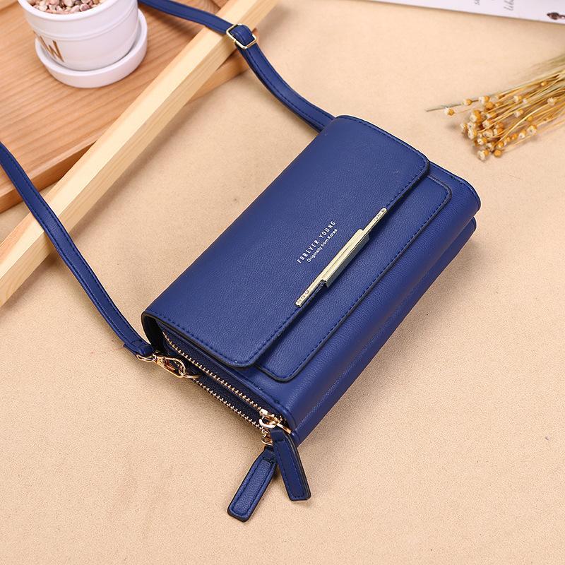 Women's Bag 2024 New Wallet Korean-Style Fashion Shoulder Bag Large Capacity Multi-Function Crossbody Phone Bag Coin Purse