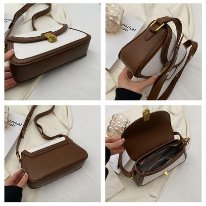 Niche Texture Underarm Bag for Women 2024 New Trendy Vintage Saddle Bag High-Grade All-Match Shoulder Bag Messenger Bag