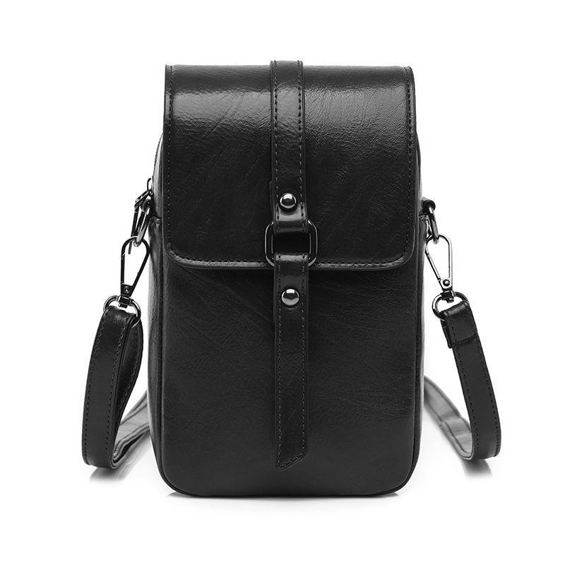 2024 New Versatile Retro Crossbody Small Bag Fashion Mini Shoulder Bag Simple and Magnificent Daily Versatile Mobile Bag Exquisite Multifunctional Solid Color Women's Bag