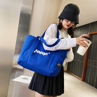 Ladies shoulder bag large Korean style bag large capacity female messenger bag 2024 new ins fashion shoulder bag