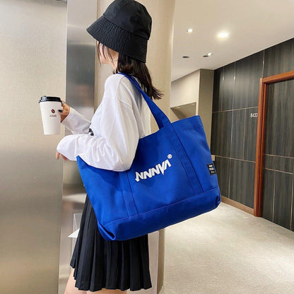 Ladies shoulder bag large Korean style bag large capacity female messenger bag 2024 new ins fashion shoulder bag